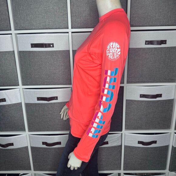 Rip Curl Girls Long Sleeve Rash Guard Size 14(XL) - Picture 7 of 8